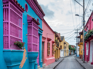 Fototapeta na wymiar Altstadt von Cartagena de Indias, Kolumbien