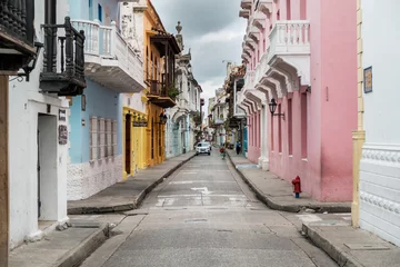 Fototapeten Altstadt von Cartagena de Indias, Kolumbien © schame87