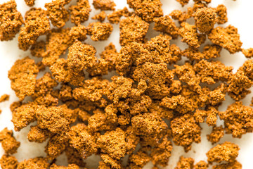 Instantkaffee, Nahaufnahme