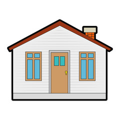 house real estate icon vector illustration graphic design