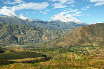 Obraz premium Huascaran peak, Peru