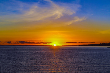 Sonnenaufgang am Titicacasee