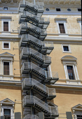 Rome fire escape