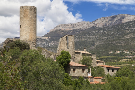 Baronia de Sant Oisme and the Montsec