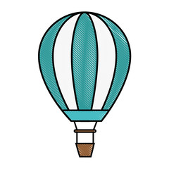 Fototapeta premium air balloon icon