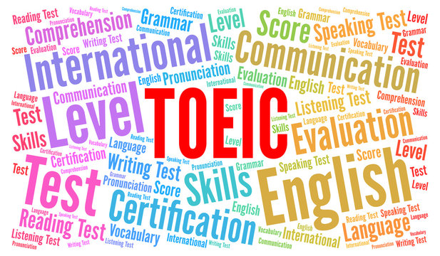 TOEIC word cloud
