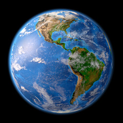 Planet Earth in high resolution