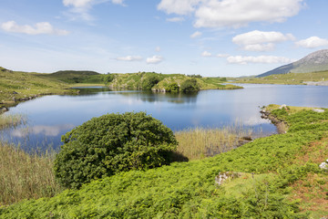 Landascapes of Ireland. Connemara in Galway county
