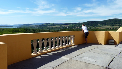 Kloster und Benediktinerkloster Stift Melk in der Wachau in Niederösterreich Österreich