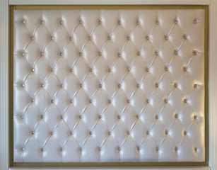 Leather upholstery - part of luxurious interior