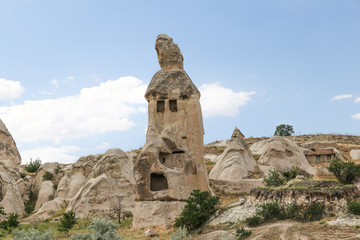 Rock Formation in Pigeons Valley, Cappadocia