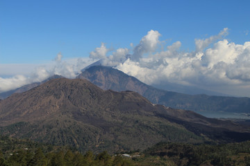 Obraz na płótnie Canvas Batur Volcano in Bali, Indonesia