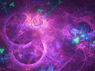 Abstract fractal background