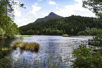 Glencoe Lochan Mountain Lake
