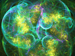 Abstract fractal background