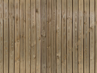 Naklejka premium Wooden brown fence. Seamless texture.