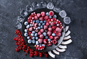 Frozen berries