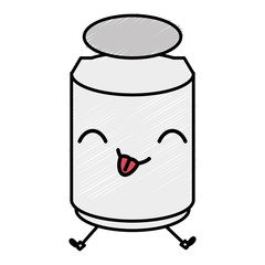mason jar with ingredient kitchen kawaii character vector illustration design