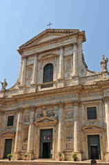 Fototapeta na wymiar Roma, la Chiesa dei Fiorentini