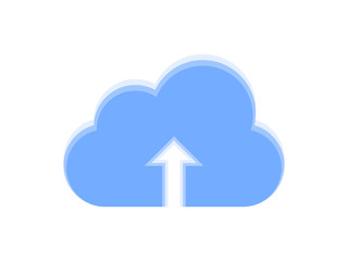 Cloud Upload Icon Vector