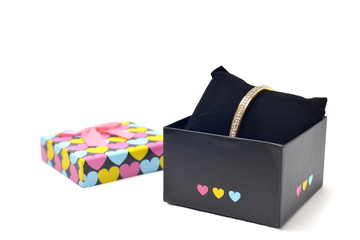 Heart Design Jewelry Box