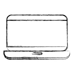 laptop computer isolated icon vector illustration design