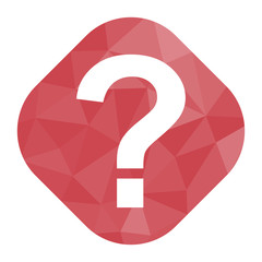 geometrischer Icon - Fragezeichen FAQ