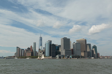 Obraz premium The Manhattan Skyline