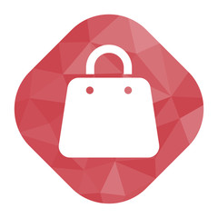geometrischer Icon - Handtasche