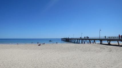 Fototapeta premium Jetty over the beach