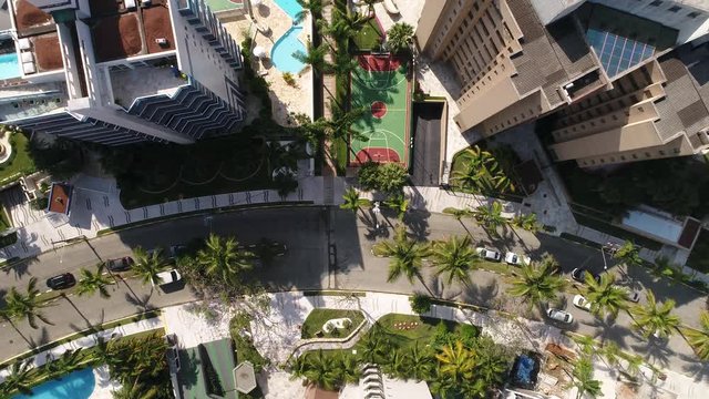 Top View of Luxury Residential District