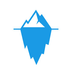 Glacier vector pictogram