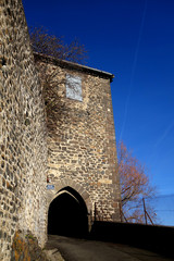 Visite de Saint-Flour, Cantal, France