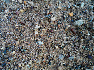 colored sand