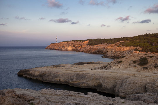 lighthouse on ibiza