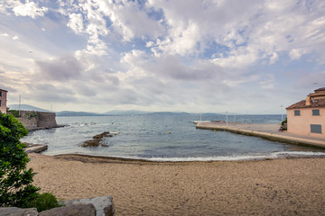 Fototapeta premium Beautiful coastline in France.