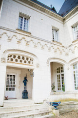 Fototapeta na wymiar Beautiful old castle in France