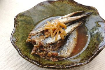 いわしのやわらか生姜煮