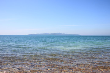 Coast of Chonburi province in Thailand.