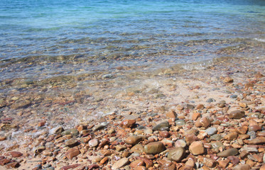 Coast of Chonburi province in Thailand.