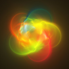 Abstract fractal background