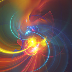 Obraz premium Abstract fractal background