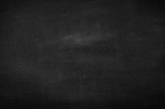 Abstract blank chalk rubbed out on blackboard background texture