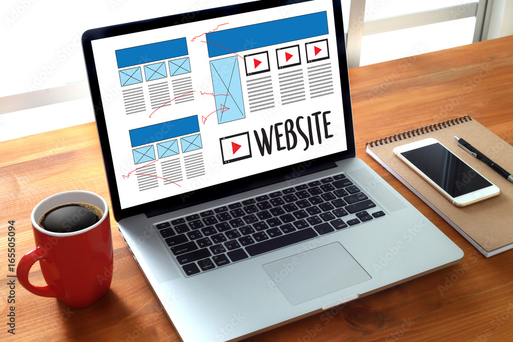 Poster web design layout sketch drawing software media www and graphic layout website development project