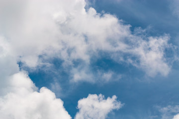 Fototapeta premium Cloud clear sky for background