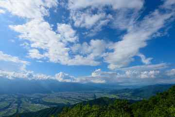 長野　伊那谷の風景