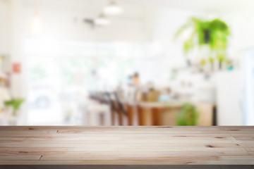 Wood table top with white background 