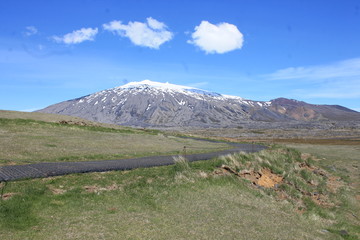 Fototapeta premium Volcano from Iceland 