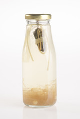 health tea or Chinese medicine health tea on background.