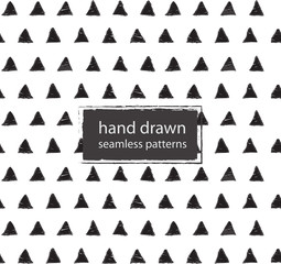 Sewing fabric with hand drawn marker and ink seamless patterns-2 ...